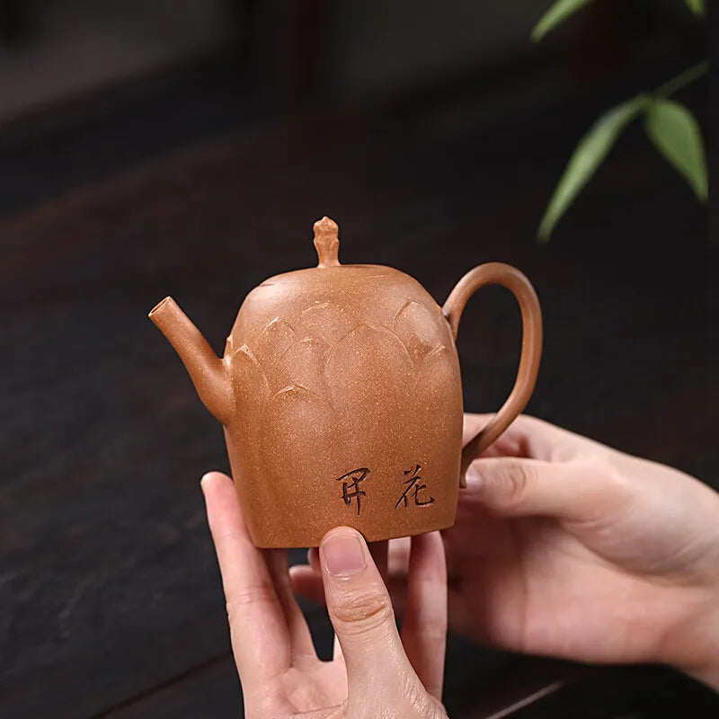 Zanghutianxia Yixing Purple Clay Teapot Handmade Small Capacity Kung Fu Tea Set Raw Ore Descending Slope Mud Chinese Zen Teapot