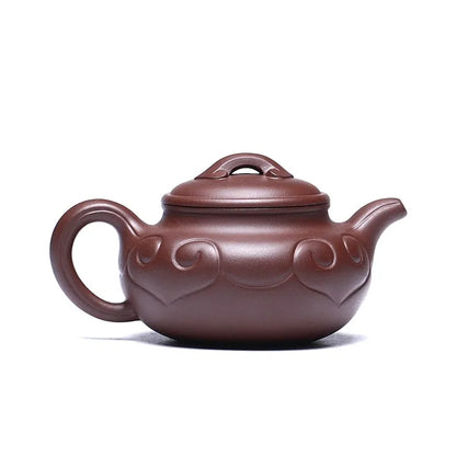 Zanghutianxia Yixing Purple Clay Teapot Handmade Teapot Crude Ore Old Purple Clay Handmade High-End Kung Fu Tea Set Ruyi Archaiz