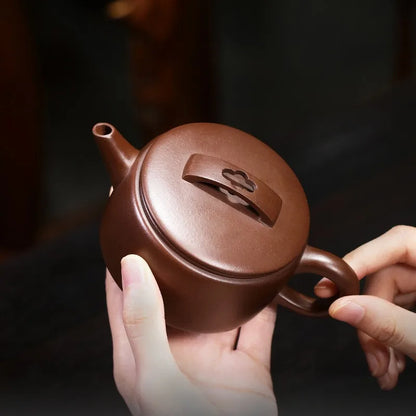 Zanghutianxia Yixing Purple Clay Teapot Tea Set Handmade Teapot Single Teapot Raw Ore Purple Clay Mansheng 18 Style Handmade Lar