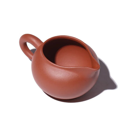 Zanghutianxia Yixing Purple Sand Pot Purple Sand Sundries Yixing Clay Tea Pitcher Purple Clay Small Cup with Pot Tea Pitcher 200