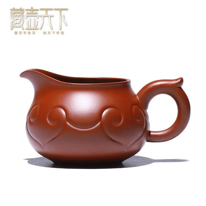 Zanghutianxia Yixing Purple Sand Pot Purple Sand Sundries Yixing Clay Tea Pitcher Purple Clay Small Cup with Pot Tea Pitcher 200