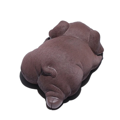 Zanghutianxia Yixing Purplue Sand Tea Pet Boutique Tea Set Tea Tray Ornament Raw Ore Mud Material Meimeng Pig