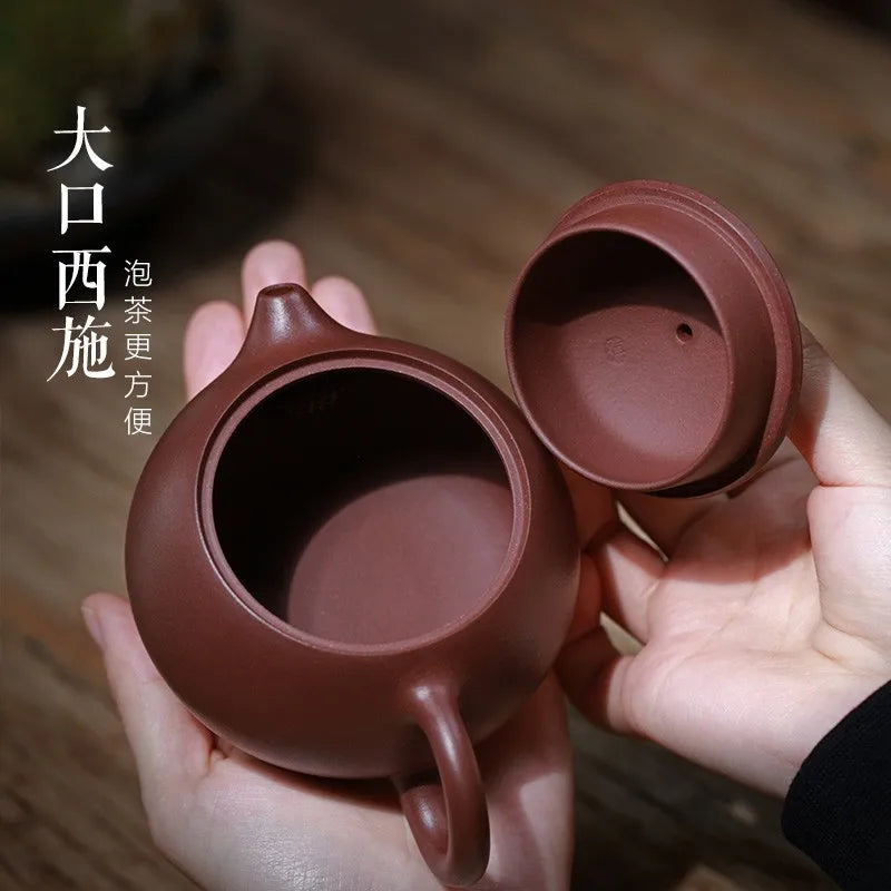 Zanghutianxia Yixing Zisha Teapot Handmade Famous Teapot Zisha Tea Set Xi Shi Pot