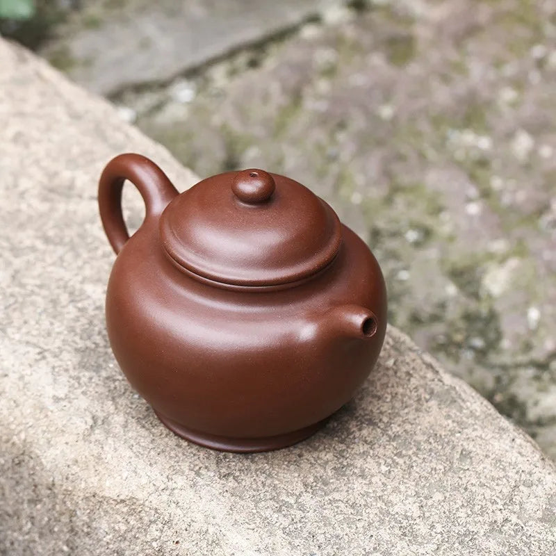 Zanghutianxia Yixing Zisha Teapot Handmade Household Teapot Raw Ore Purple Clay Zisha Tea Set Handmade Chopsticks