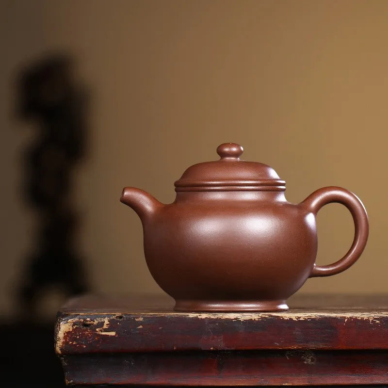 Zanghutianxia Yixing Zisha Teapot Handmade Household Teapot Raw Ore Purple Clay Zisha Tea Set Handmade Chopsticks