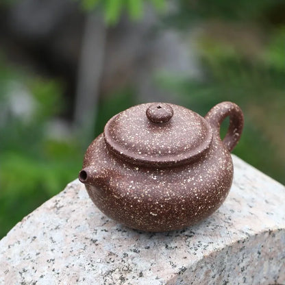 Zanghutianxia Yixing Zisha Teapot Handmade Zisha Tea Set 20 Mesh Co-Raw Ore Dragon Blood Sand Teapot Archaized Pot Antique