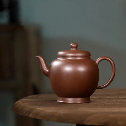 Zanghutianxia Yixing Zisha Teapot Handmade Zisha Tea Set Crude Ore Old Purple Clay Household Teapot Nanzhou Gaoshi Nanzhou Gaosh