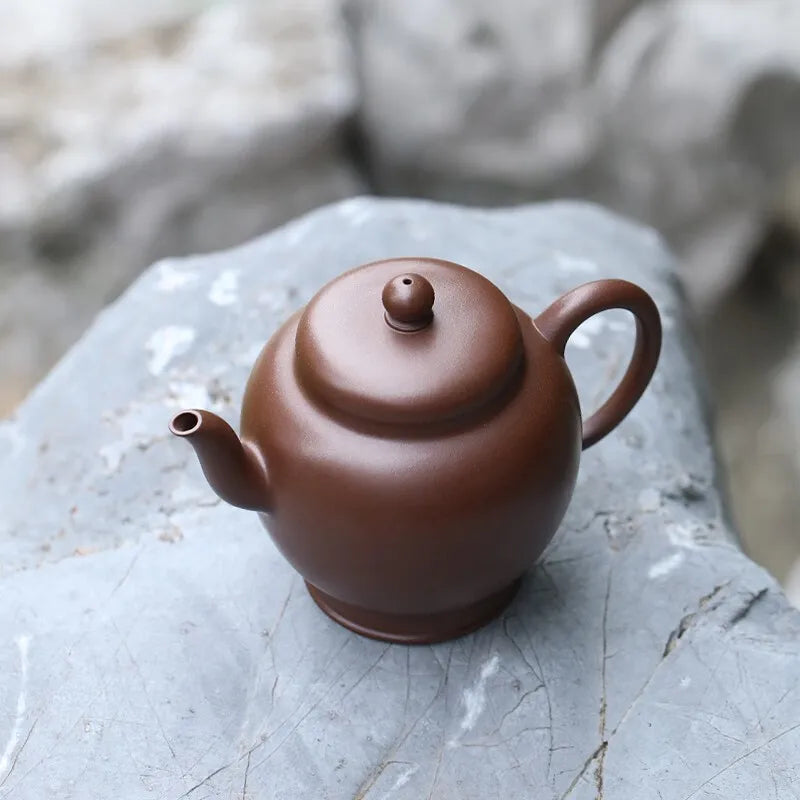 Zanghutianxia Yixing Zisha Teapot Handmade Zisha Tea Set Crude Ore Old Purple Clay Household Teapot Nanzhou Gaoshi Nanzhou Gaosh