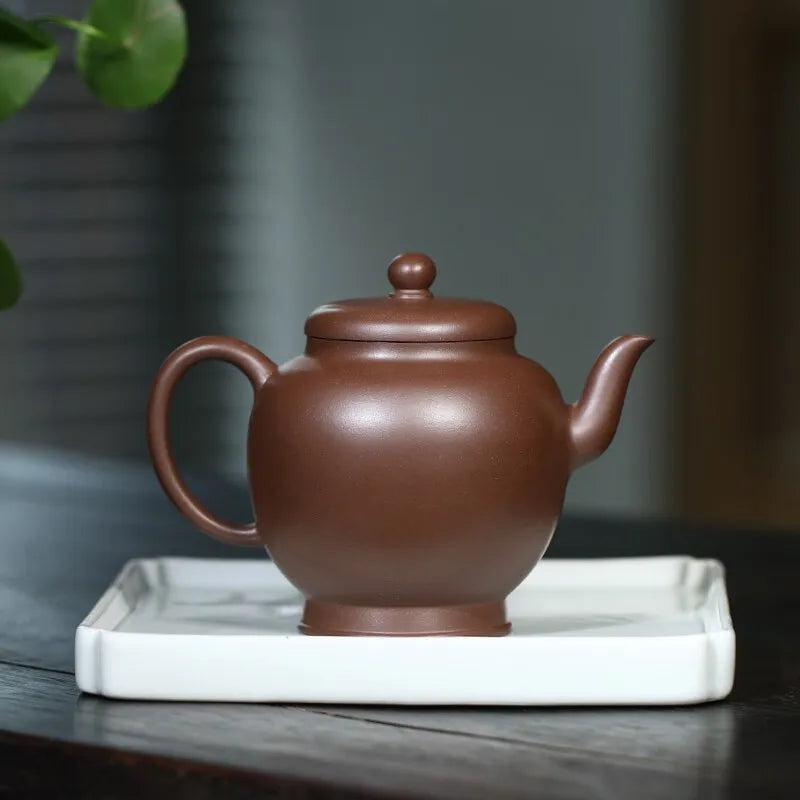 Zanghutianxia Yixing Zisha Teapot Handmade Zisha Tea Set Crude Ore Old Purple Clay Household Teapot Nanzhou Gaoshi Nanzhou Gaosh