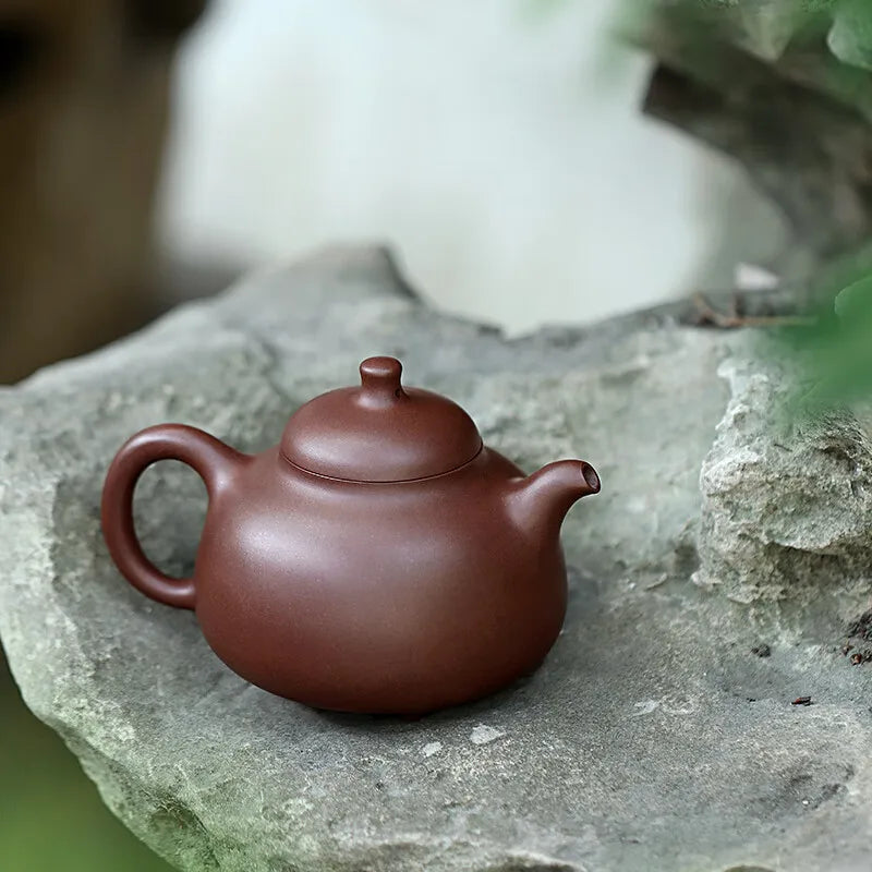 Zanghutianxia Yixing Zisha Teapot Handmade Zisha Tea Set Raw Ore High Temperature Old Yixing Clay Household Teapot Milk Tripod P