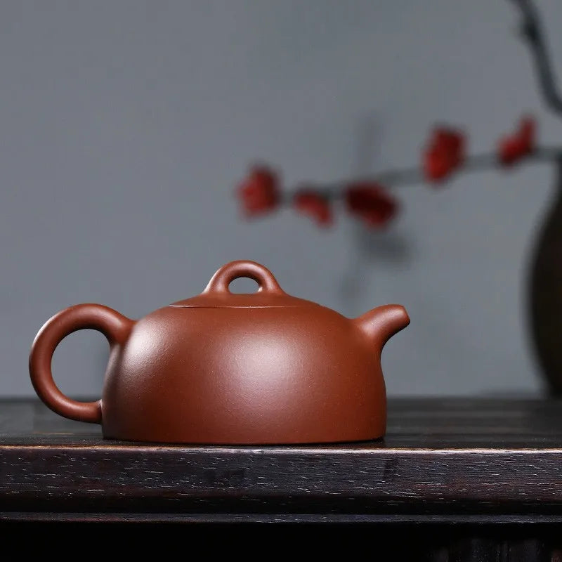 Zanghutianxia Yixing Zisha Teapot Handmade Zisha Tea Set Raw Ore Home Storage Bottom Trough Clear Teapot Single Teapot Half Mont