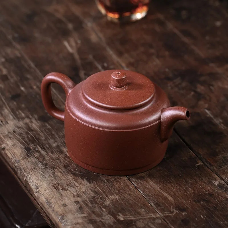 Zanghutianxia Yixing Zisha Teapot Handmade Zisha Tea Set Raw Ore Purple Clay Household Teapot Well Content Pot Well Content