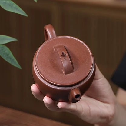 Zanghutianxia Yixing Zisha Teapot Handmade Zisha Tea Set Raw Ore Purple Clay Teapot Tea Making Household Large Mouth Hanwa Hanwa