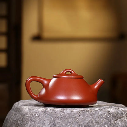 Zanghutianxia Yixing Zisha Teapot Handmade Zisha Teaware Single Pot Raw Ore Dahongpao Tea Teapot Tea Making Household Plate Meta