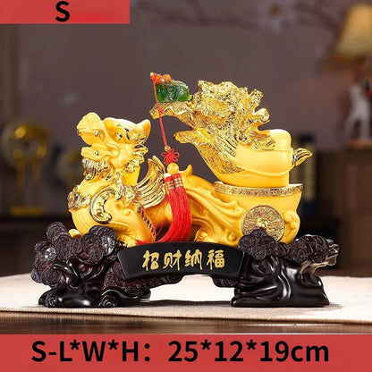 Zhaocai Pixiu Jade Cabbage Decoration Three Legged Golden Toad Crafts Office Store Relocation Opening Gift