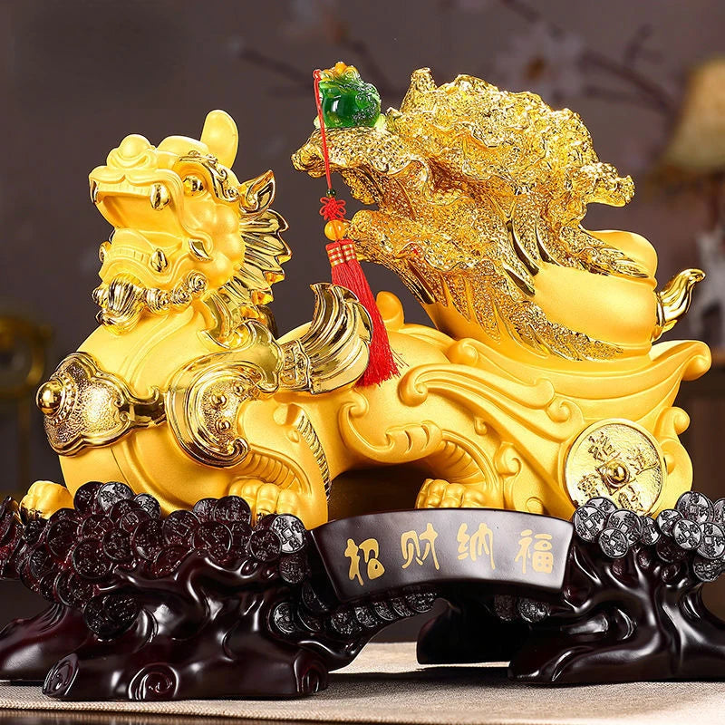 Zhaocai Pixiu Jade Cabbage Decoration Three Legged Golden Toad Crafts Office Store Relocation Opening Gift