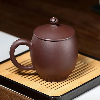 Zhenyi Yixing Zisha Cup handmade famous tea cup cover cup office cup tea set Kungfu splendid future cup