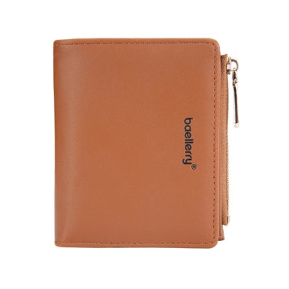 Zipper Credit Card Holder PU Leather Wallet Change Pocket Bag for Women Gift