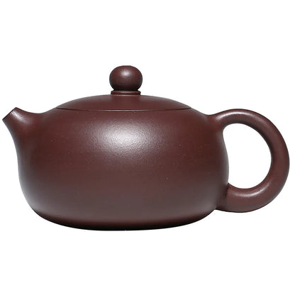 Zisha Authentic Puer 300ml Filter Set Peony Xishi Clay Teapot Master Tea Tea Carved Hand Chinese Teapot Yixing Purple Kettle Pot