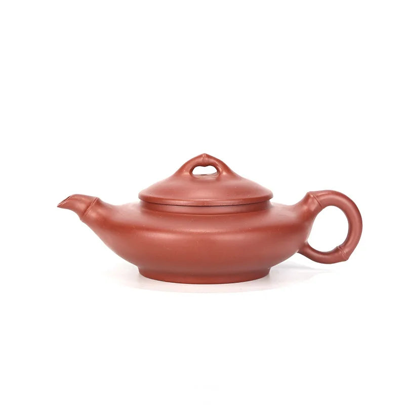 Zisha Teapot Yixing Handmade Pot, Kung-Fu Teaware, Purple Clay Drinkware for Puer Green Black Chinese Tea Longevity Peach Xishi