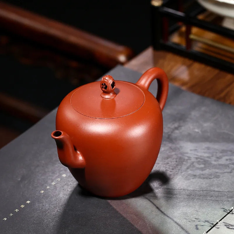 Zisha Teapot Yixing Handmade Pot Kung-fu Teaware  Purple Clay Drinkware For Puer Green Black Chinese Tea  Beauty Shoulde