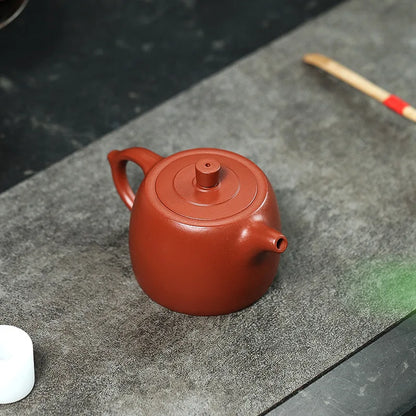 Zisha Teapot Yixing Handmade Pot Kung-fu Teaware  Purple Clay Drinkware For Puer Green Black Chinese Tea Jingzhou Jinglan Robe