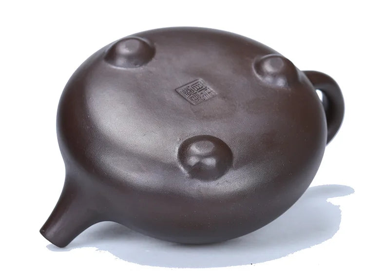 Ziye Stone Scoop Pot Zisha Teapot Yixing Handmade Pot Kung-fu Teaware Purple Clay Drinkware For Puer Green Black Chinese Tea