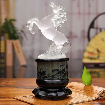 Zodiac Horse Decoration Crafts Ma Daogong Home Living Room Office Wine Cabinet Decoration Business Gifts