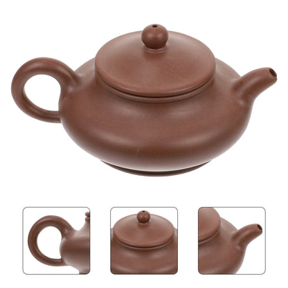 Teapot Purple Clay Pot Sands Zisha Sand Kettle Ore Vintage Serving Tea Home Fine