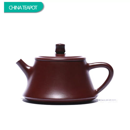 140ml Chinese Yixing Famous Purple Clay Teapots Famous Handmade High Stone Scoop Tea Pot Beauty Kettle Raw Ore Zisha Tea Set