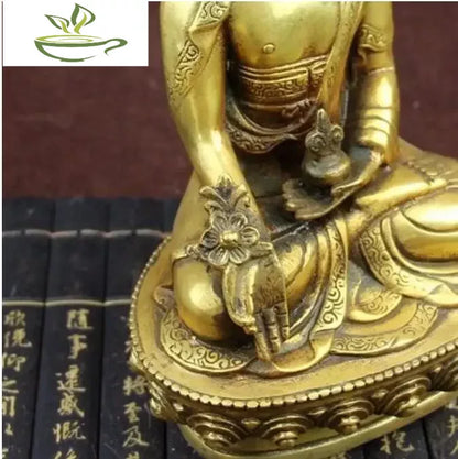 Copper Statue Large Tibet Tibetan brass Medicine Buddha Statue