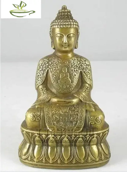 Patung Tembaga Buddhisme Tibet Kuningan Tembaga Sakyamuni Buddha Statue