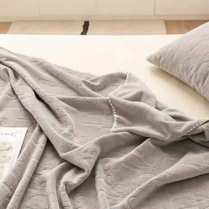 air conditioning blanket thin for summer breathable velvet bed cover sheet health care made in China on sales rectangle new gift