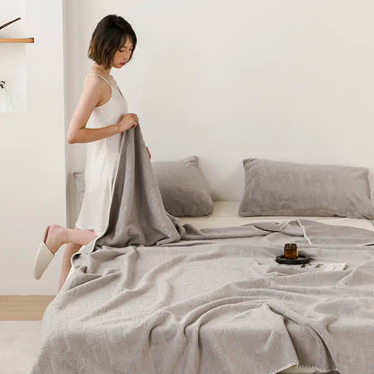 air conditioning blanket thin for summer breathable velvet bed cover sheet health care made in China on sales rectangle new gift