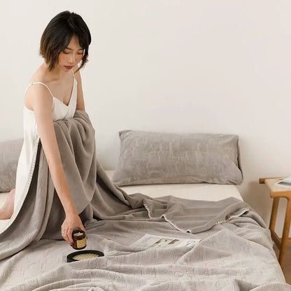 air conditioning blanket thin for summer breathable velvet bed cover sheet health care made in China on sales rectangle new gift