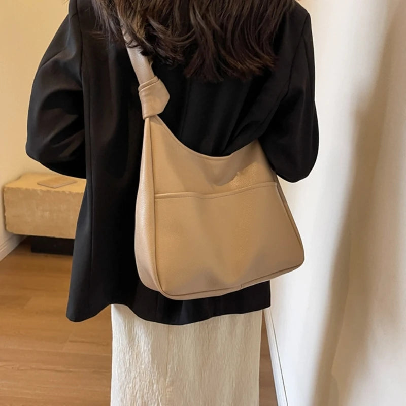 and Practical Tote Bag PU Crossbody Shoulder Bags Handbag for Everyday Use