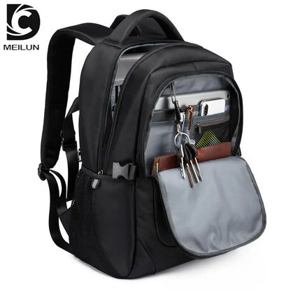anti theft backpack New Fashion Men Backpack Multifunctional Waterproof 15.6 inch Laptop Bag Man USB Charging School Travel Bag