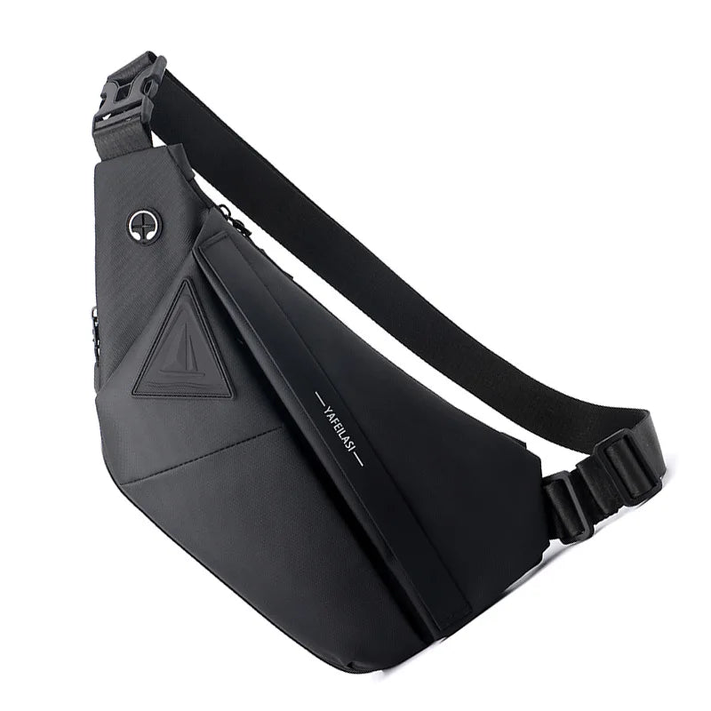 anti-theft chest bag crossbody bag for men Messenger bag sling shoulder bag mobile phone waterproof bagpack travel sports bag