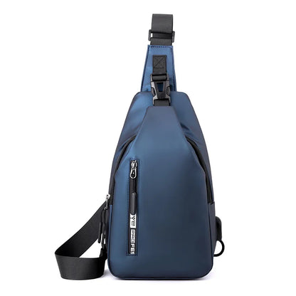 anti-theft chest bag waterproof travel sports bag mobile phone crossbody bag men nylon messenger bag shoulder bag for men gift