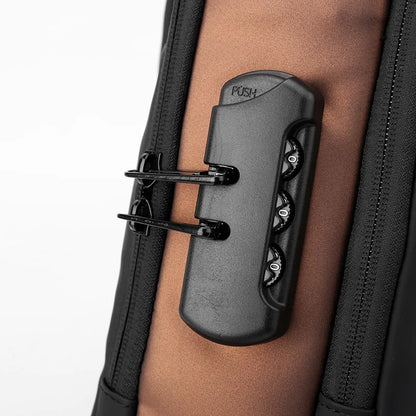 anti-theft shoulder bag for ipad mini 6 crossbody bag for men travel chest bag with password lock messenger bag men male gift