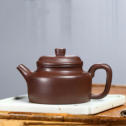 antigua Dezhong 210ml, tetera China Yixing de arcilla púrpura filtro hecho a de belleza, mineral Zhu, barro, Zisha, juegos de