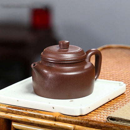 antigua Dezhong 210ml, tetera China Yixing de arcilla púrpura filtro hecho a de belleza, mineral Zhu, barro, Zisha, juegos de
