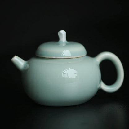 at the beginning of the jingdezhen porcelain of song dynasty by pea green antique pot home beauty tea kungfu tea pot