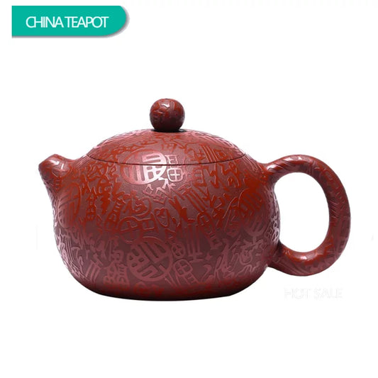210ml Boutique Yixing Purple Clay Teapots Raw Ore Dahongpao Xishi Tea Pot Zisha Filter Beauty Kettle Chinese Teaware Gifts
