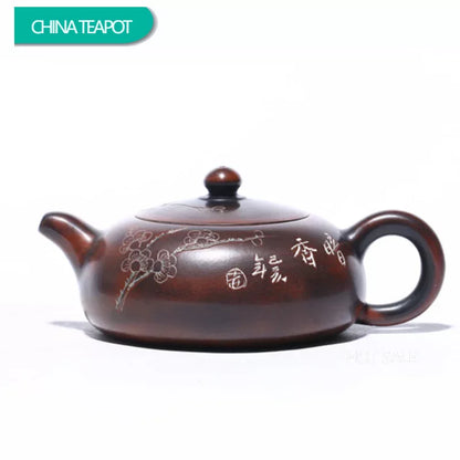 150ml Yixing Purple Clay Teapot Famous Handmade Raw Ore Zisha Tea Pot Chinese Authentic Tea Set Kettle Tea Ceremony Customized