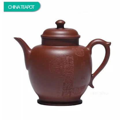 150ml Chinese Yixing Purple Clay Teapots Famous Artists Handmade Tea Pot Raw Ore Purple Mud Beauty Kettle High-end Zisha Tea Set