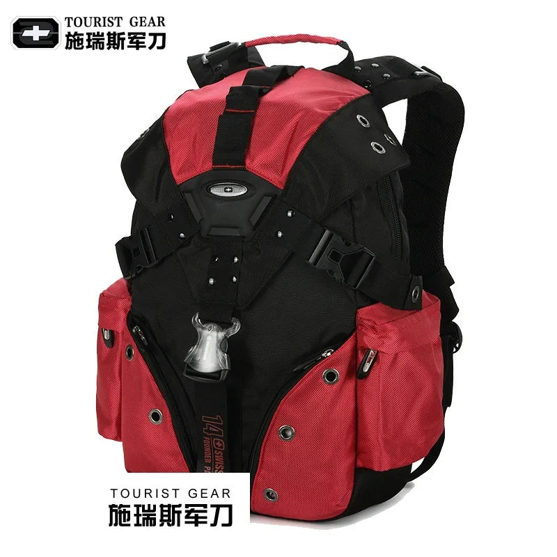 bagpack men mochila swiss backpack Travel rugzak TOURIST GEAR 15.6 inch laptop business backpack waterproof men sac a dos homme