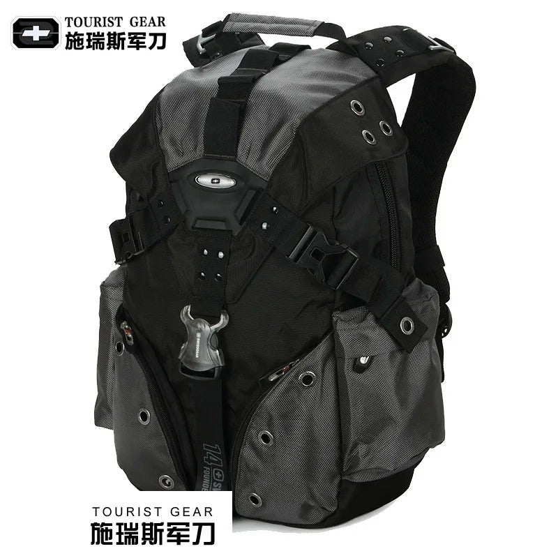 bagpack men mochila swiss backpack Travel rugzak TOURIST GEAR 15.6 inch laptop business backpack waterproof men sac a dos homme