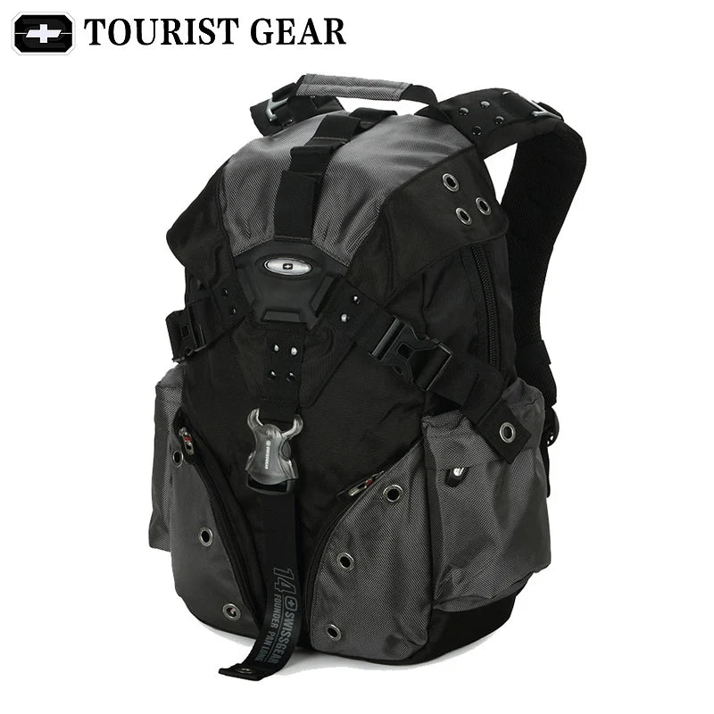 bagpack men mochila swiss backpack Travel rugzak TOURIST GEAR 15.6 inch laptop business backpack waterproof men sac a dos homme
