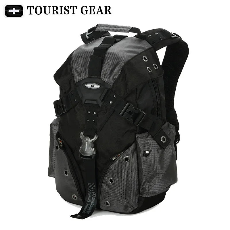 bagpack mochila swiss Travel rugzak TOURIST GEAR 15.6 inch laptop business backpack waterproof men sac a dos homme